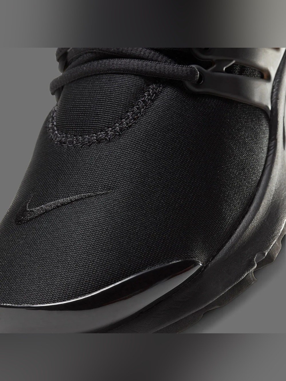 Nike Presto Boy's/Youth Running Shoes , Size 7Y, Black/Black - Picture 7 of 15